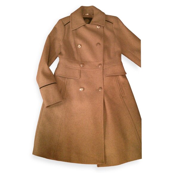 VINCE CAMUTO NWOT Grey Double-Breasted Peacoat XS - Picture 3 of 16